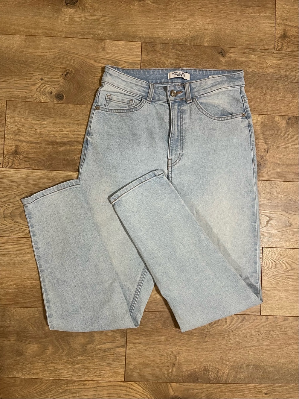 LC Waikiki Light Wash Slim Mom Jeans